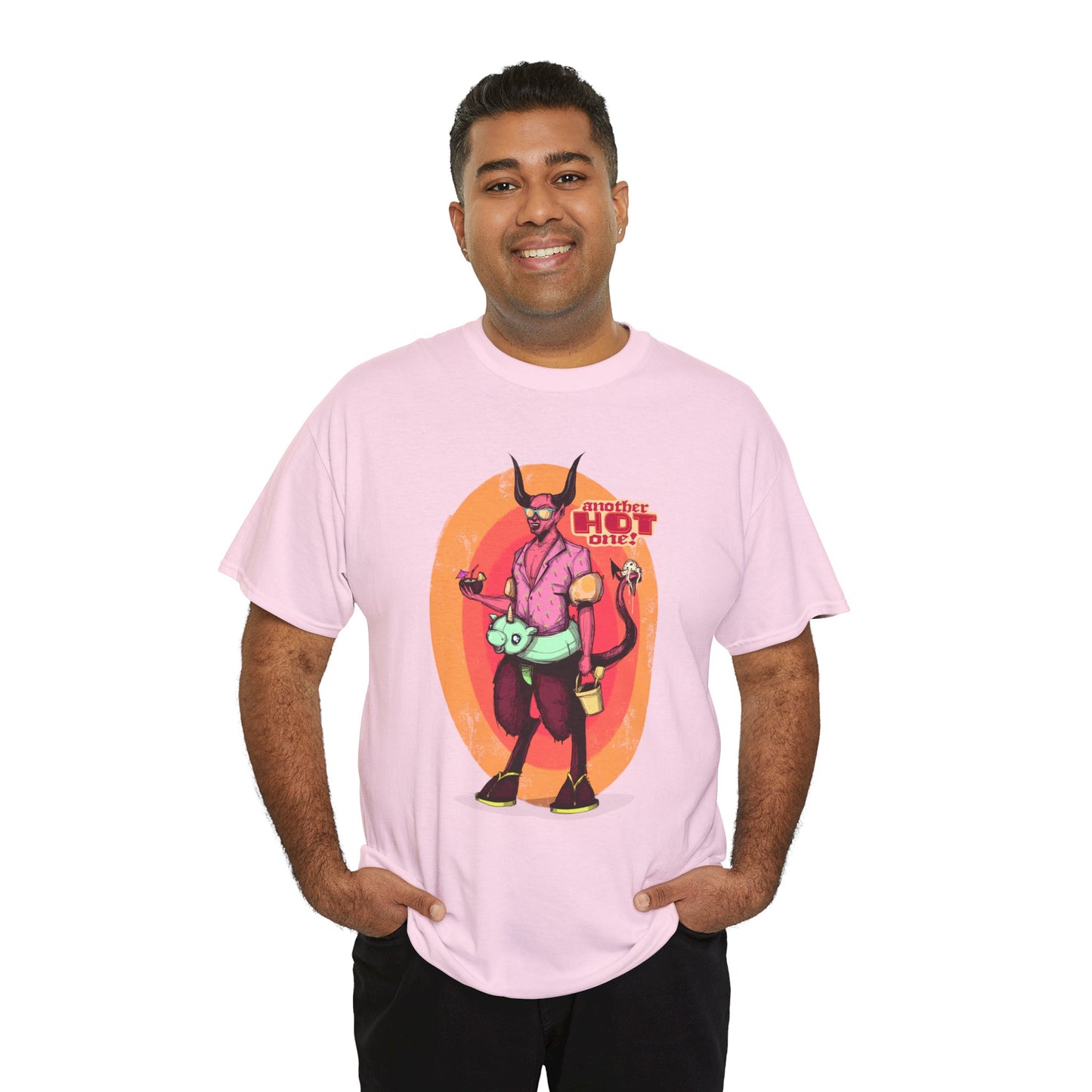 Hot Satan Summer Unisex Heavy Cotton Tee