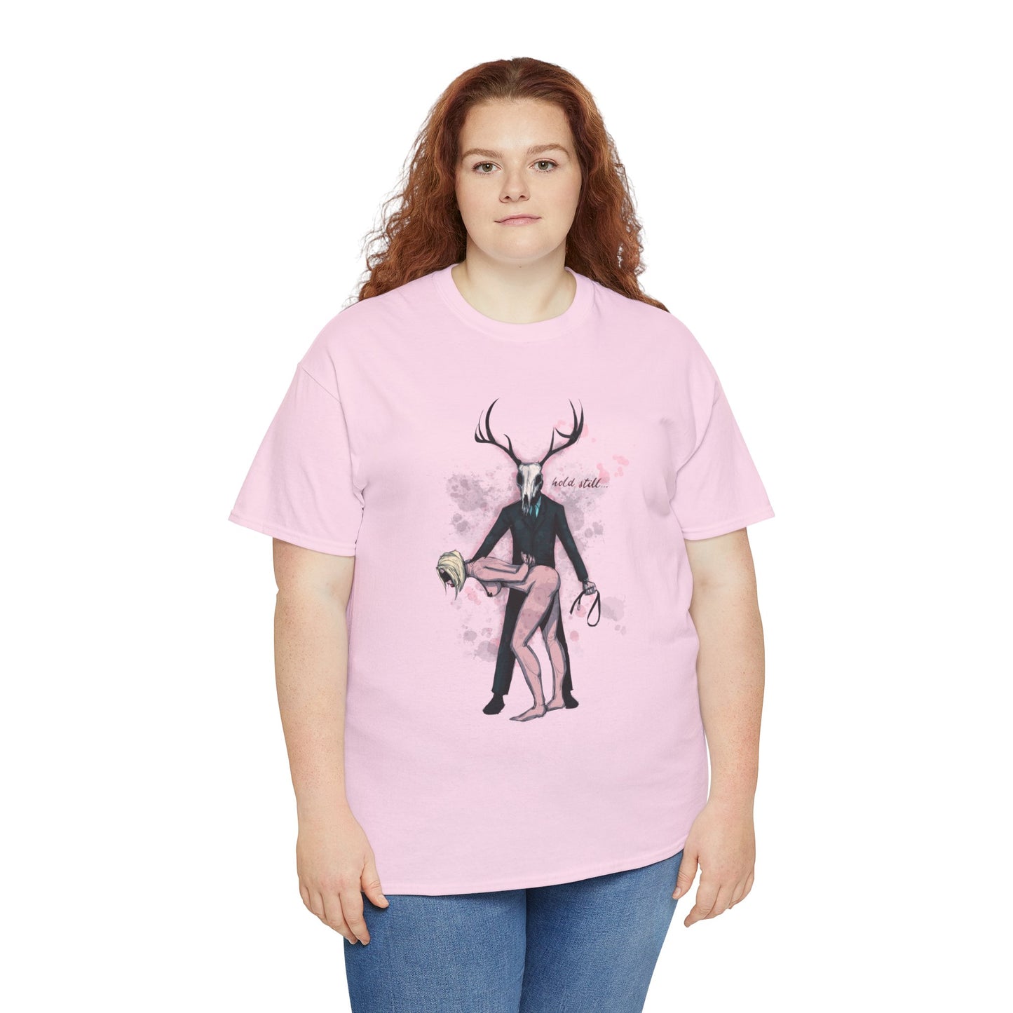 Deer Daddy Series 3: Hold Still Unisex Heavy Cotton Tee
