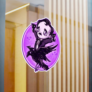 Poe Is Coming Kiss-Cut Vinyl Decal