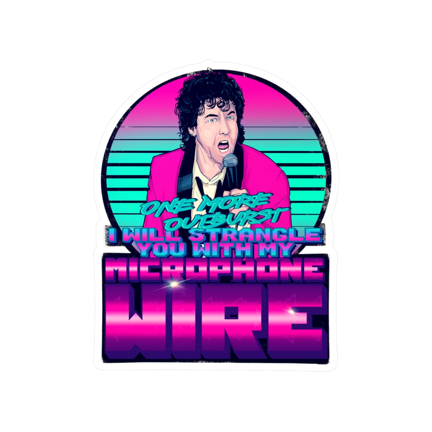 Wedding Strangler Kiss-Cut Vinyl Decal