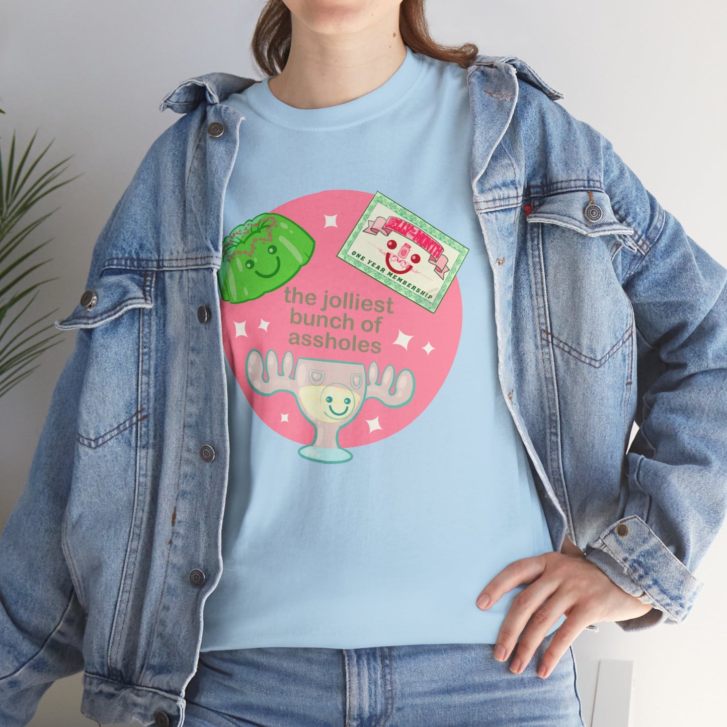 The Jolliest Bunch Of Assholes Unisex Heavy Cotton Tee