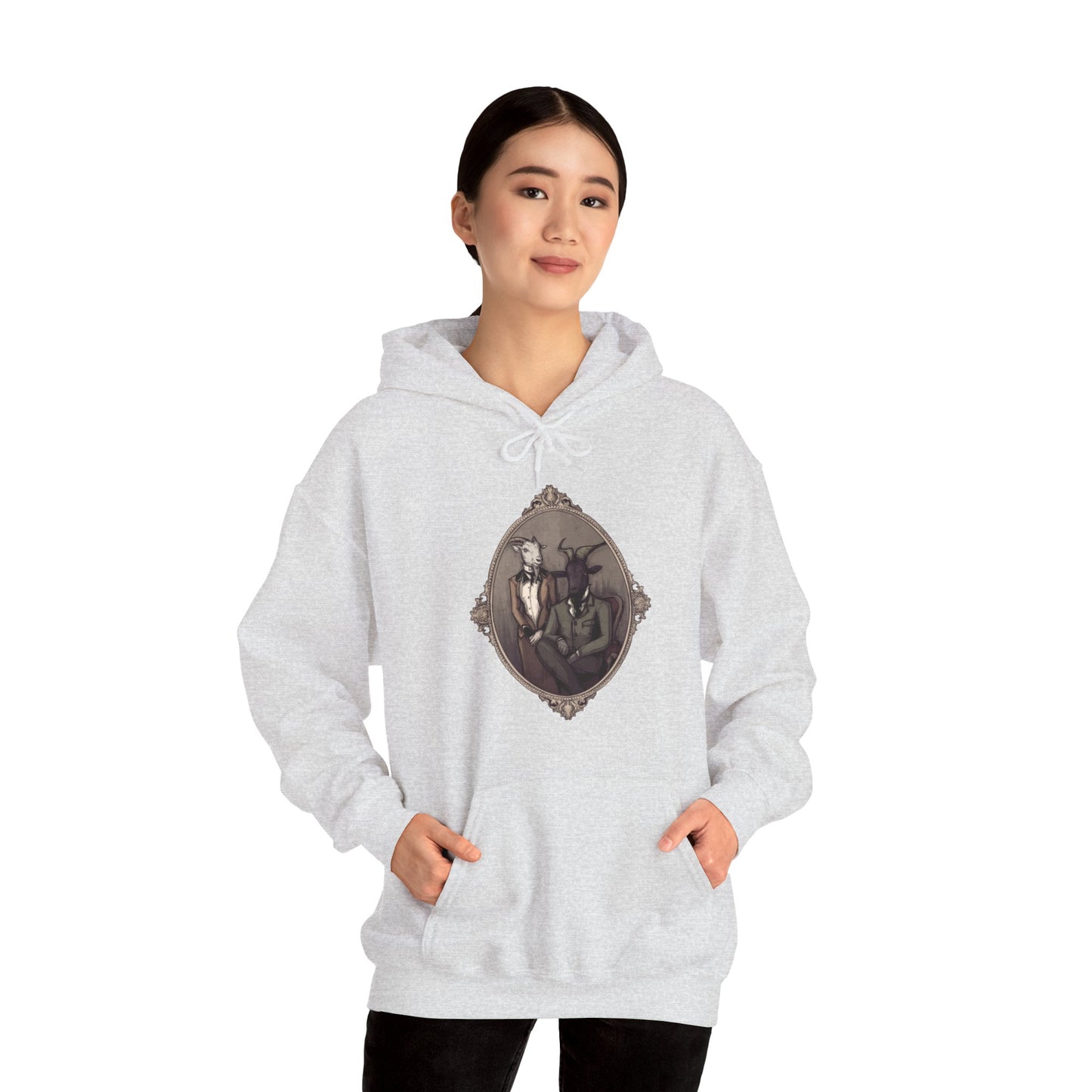 Victorian Horror Unisex Heavy Blend Hooded Sweatshirt