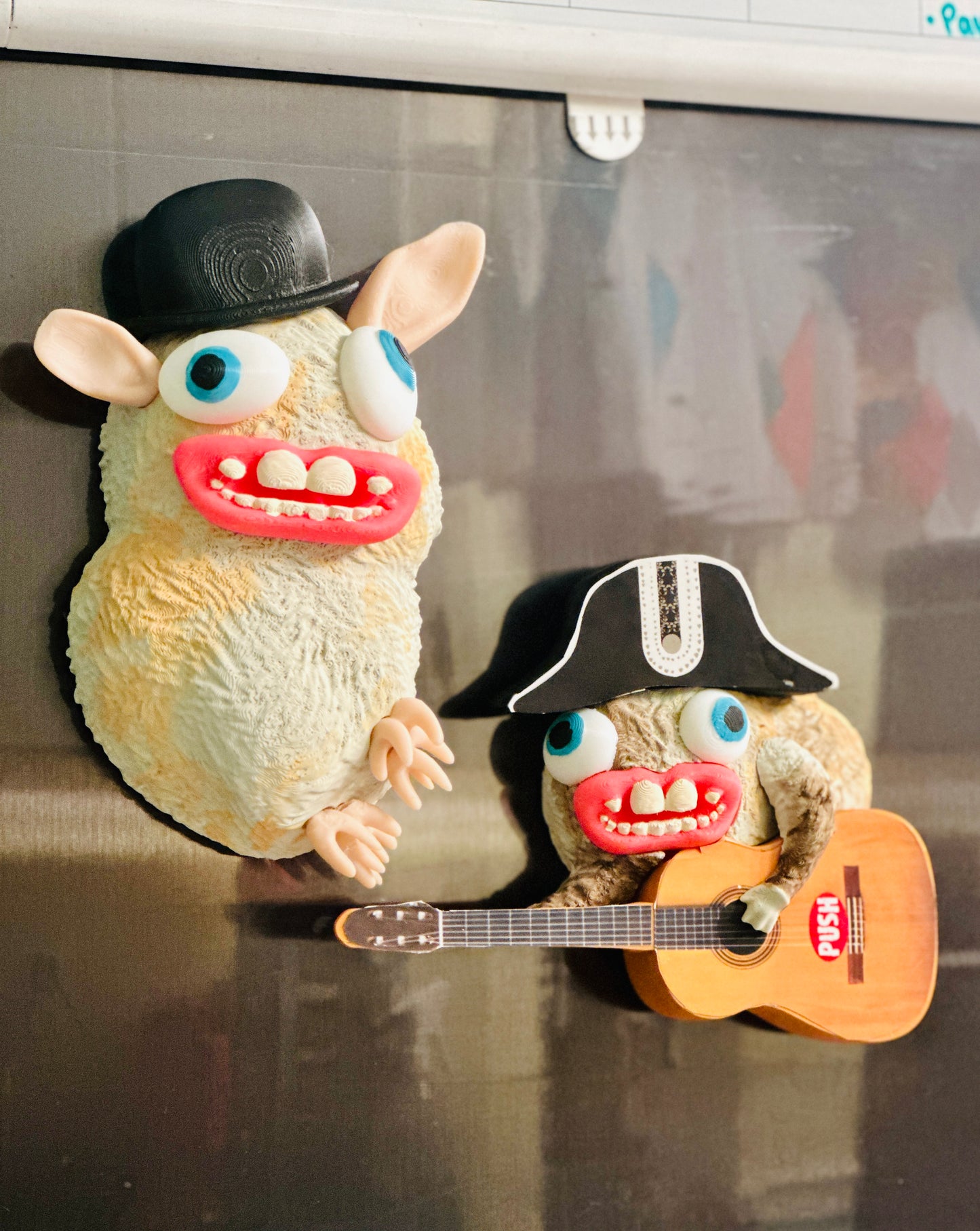 Cursed Sub Rodents with Sound 3D Print Figures