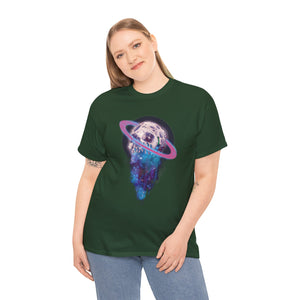 Elemental Skull Space Unisex Heavy Cotton Tee