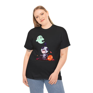 Halloween Boy Unisex Heavy Cotton Tee