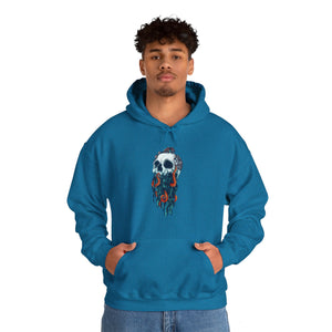 Elemental Skull Ocean Unisex Heavy Blend Hooded Sweatshirt