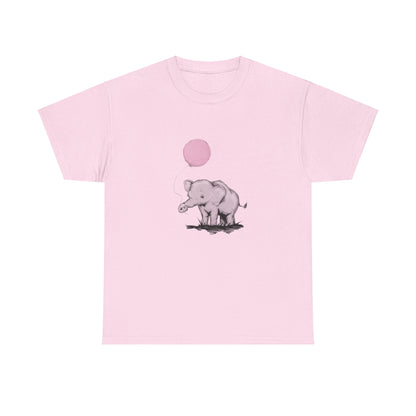 Baby Elephant Unisex Heavy Cotton Tee