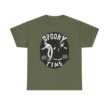 Spooky Time Unisex Heavy Cotton Tee
