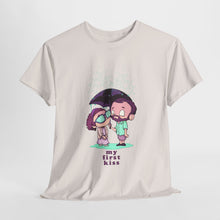 My First Kiss Unisex Heavy Cotton Tee