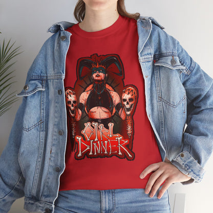 Girl Dinner Unisex Heavy Cotton Tee