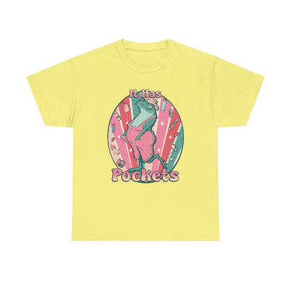 It Has Pockets Unisex Heavy Cotton Tee