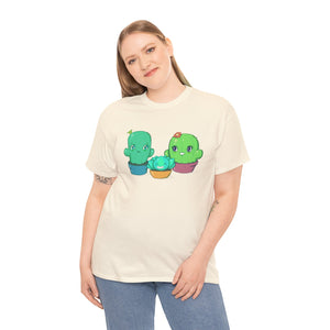 Succulents Unisex Heavy Cotton Tee