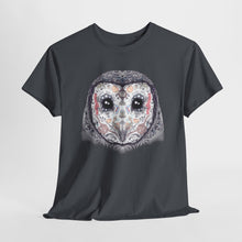 Sugar Skull Owl Unisex Heavy Cotton Tee