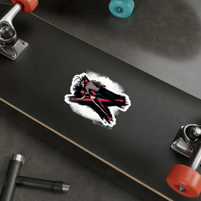 Deer Daddy Series 11: The Cross Kiss-Cut Vinyl Decal