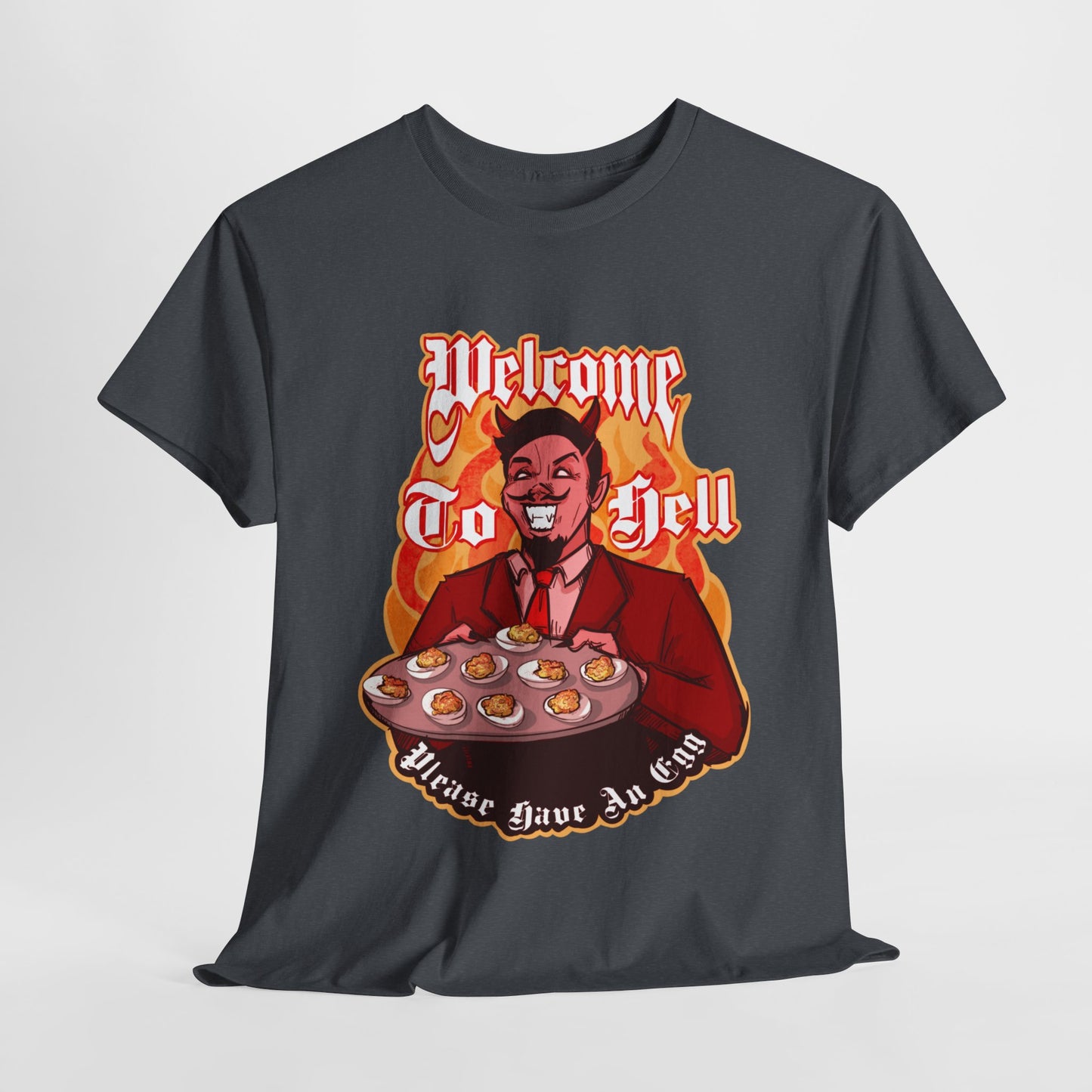 Deviled Eggs Unisex Heavy Cotton Tee