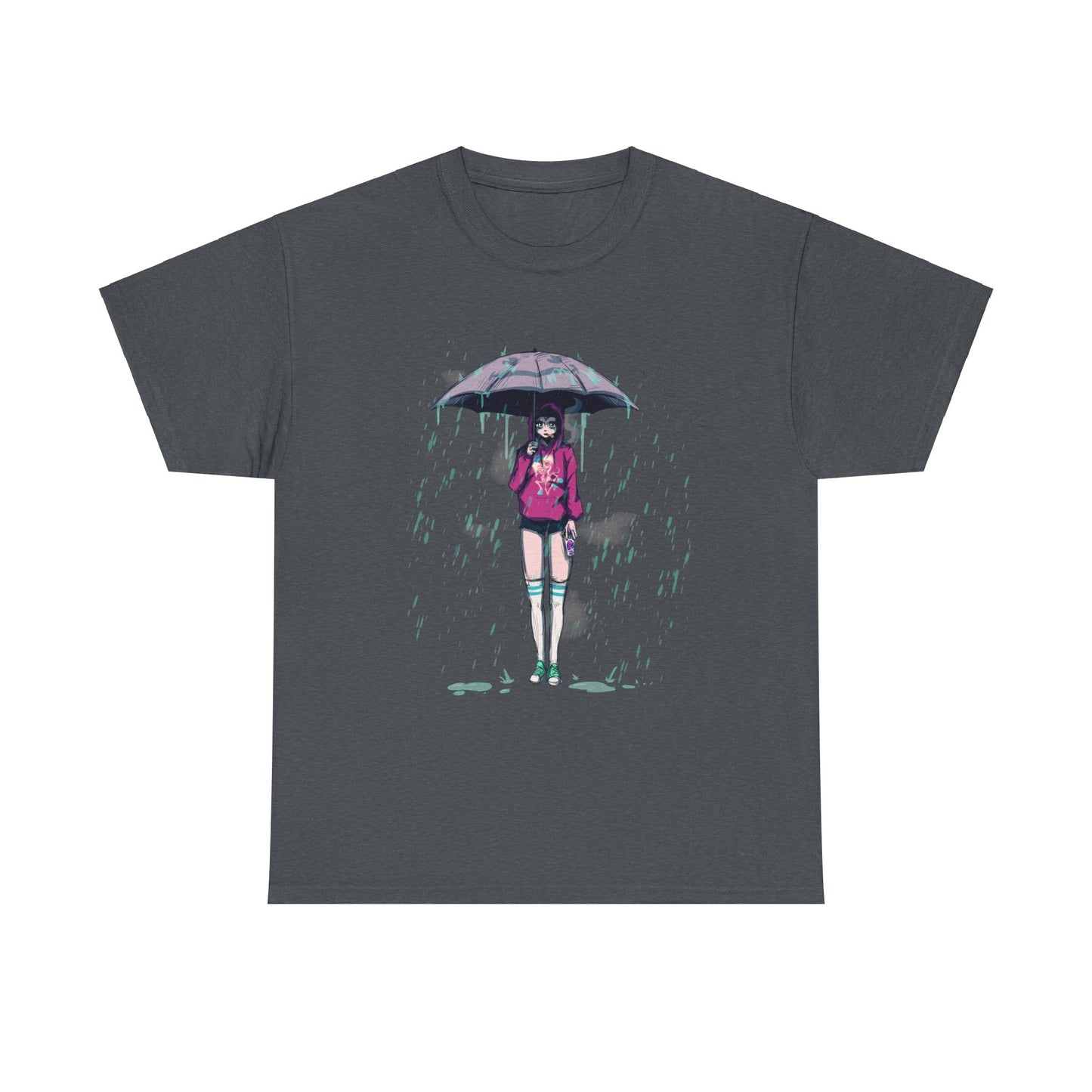Only Happy When It Rains Unisex Heavy Cotton Tee