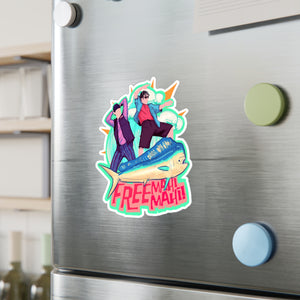 Free Mahi Mahi Kiss-Cut Vinyl Decal