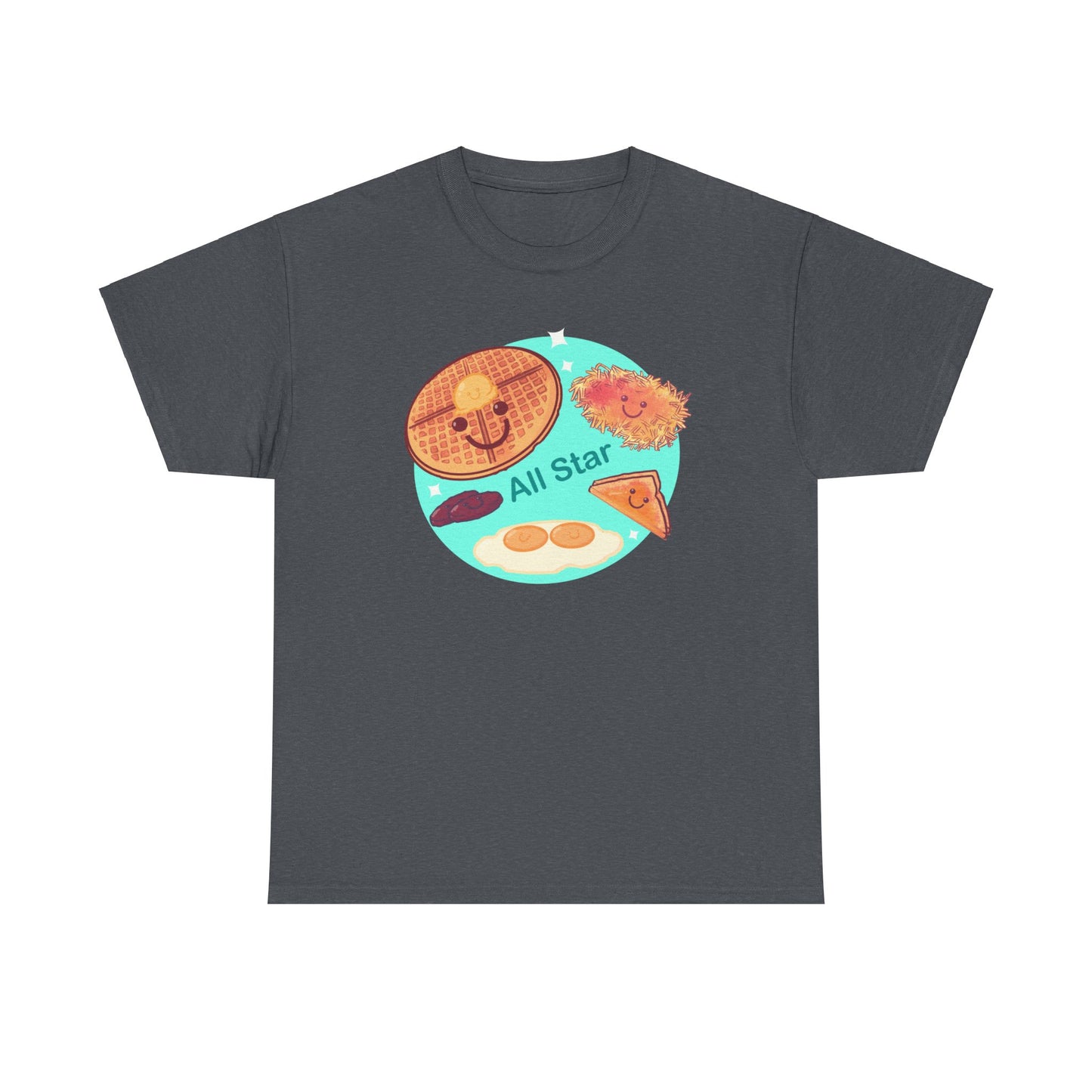 All Star Breakfast Unisex Heavy Cotton Tee