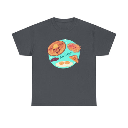 All Star Breakfast Unisex Heavy Cotton Tee