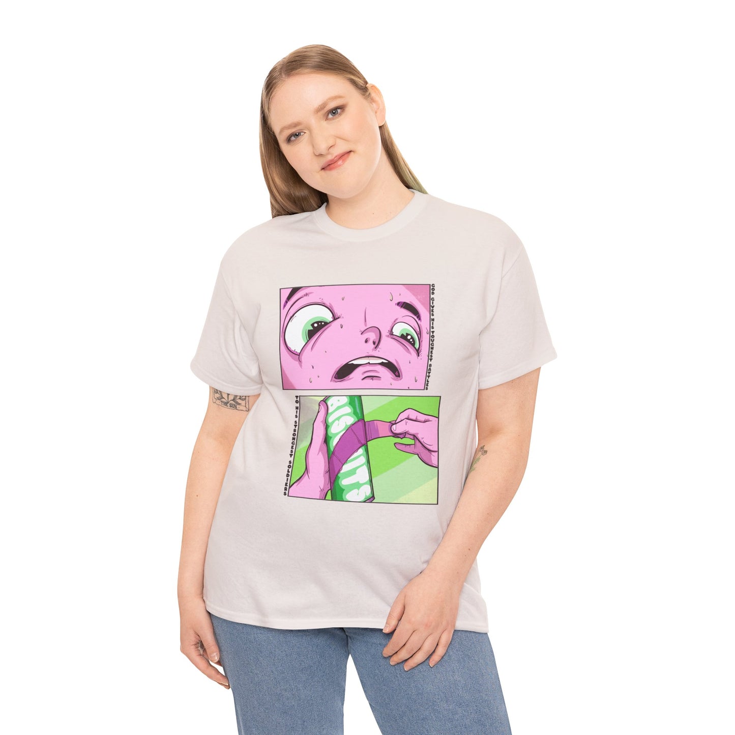 Biscuit Battle Unisex Heavy Cotton Tee