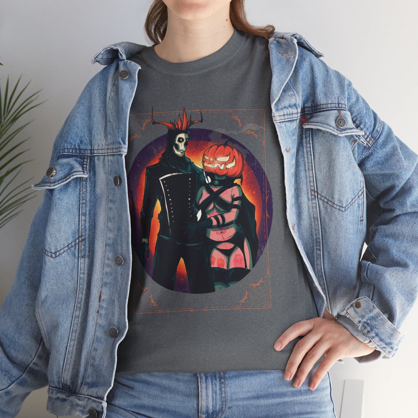 Pumpkin King & Queen Unisex Heavy Cotton Tee