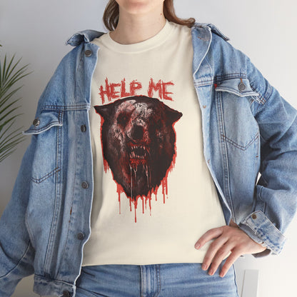 Shimmer Bear Unisex Heavy Cotton Tee