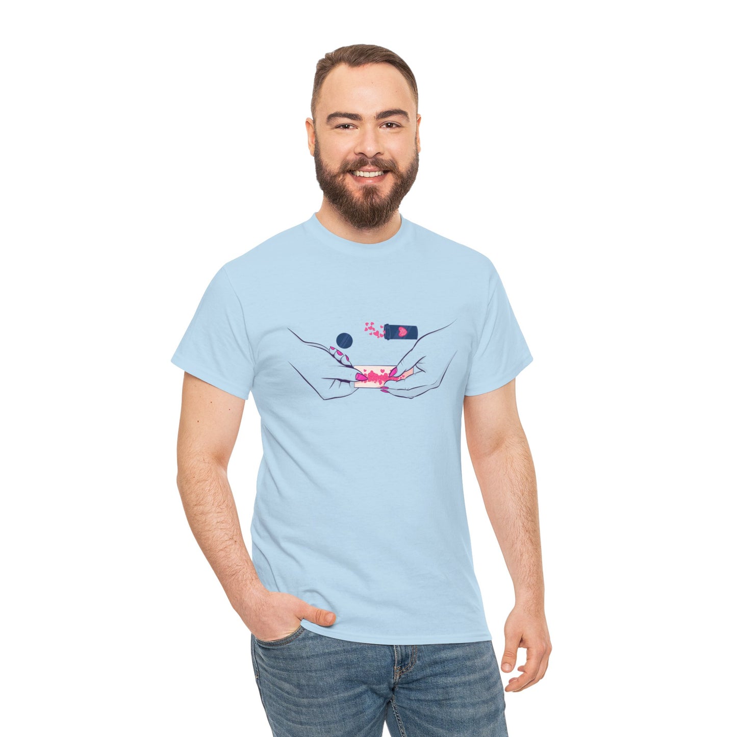 Love Addict II Unisex Heavy Cotton Tee