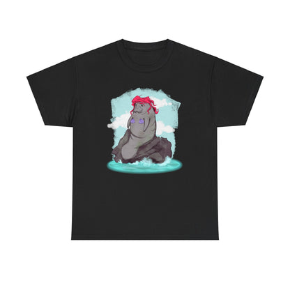 The Big Manatee Unisex Heavy Cotton Tee