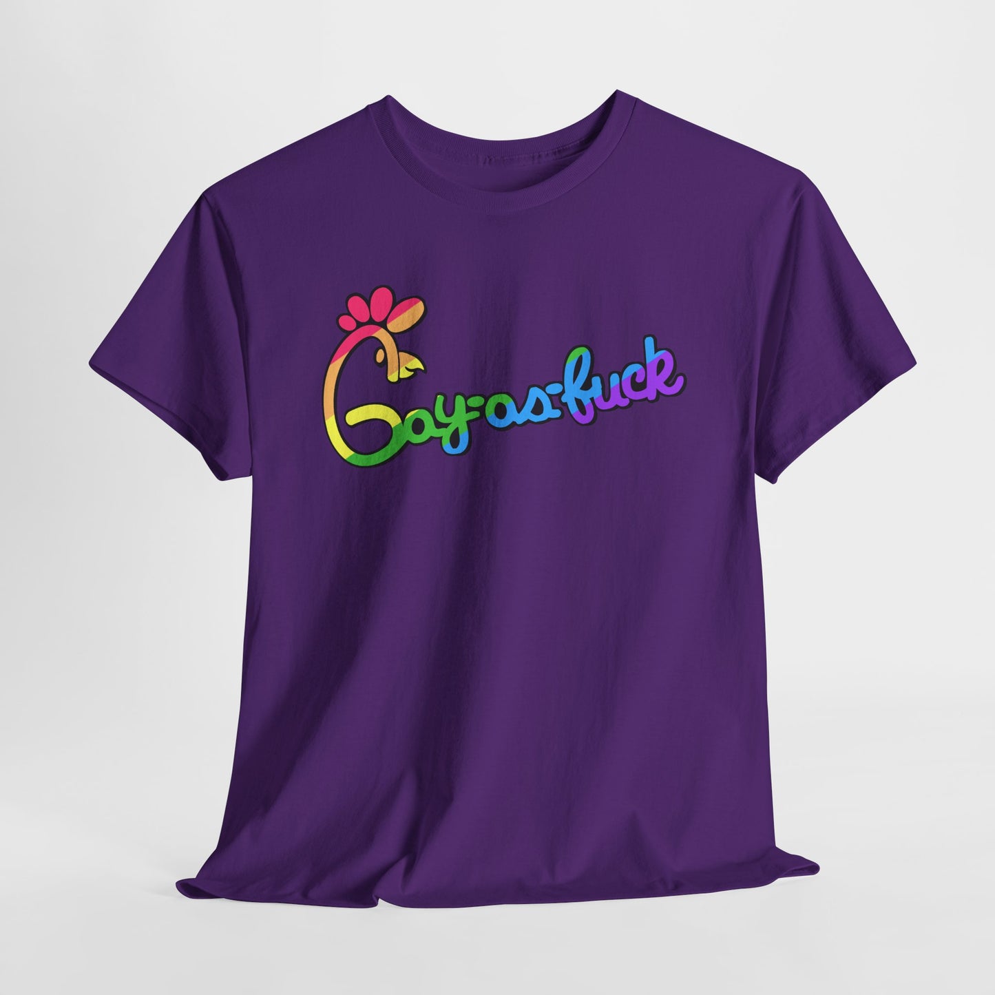 Gay Chicken Unisex Heavy Cotton Tee