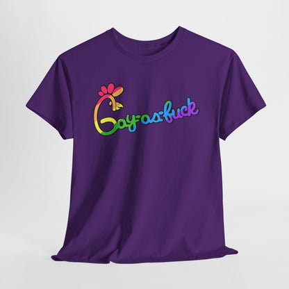 Gay Chicken Unisex Heavy Cotton Tee