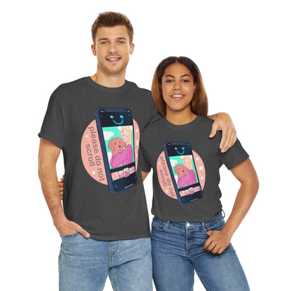 Don't Scroll Unisex Heavy Cotton Tee