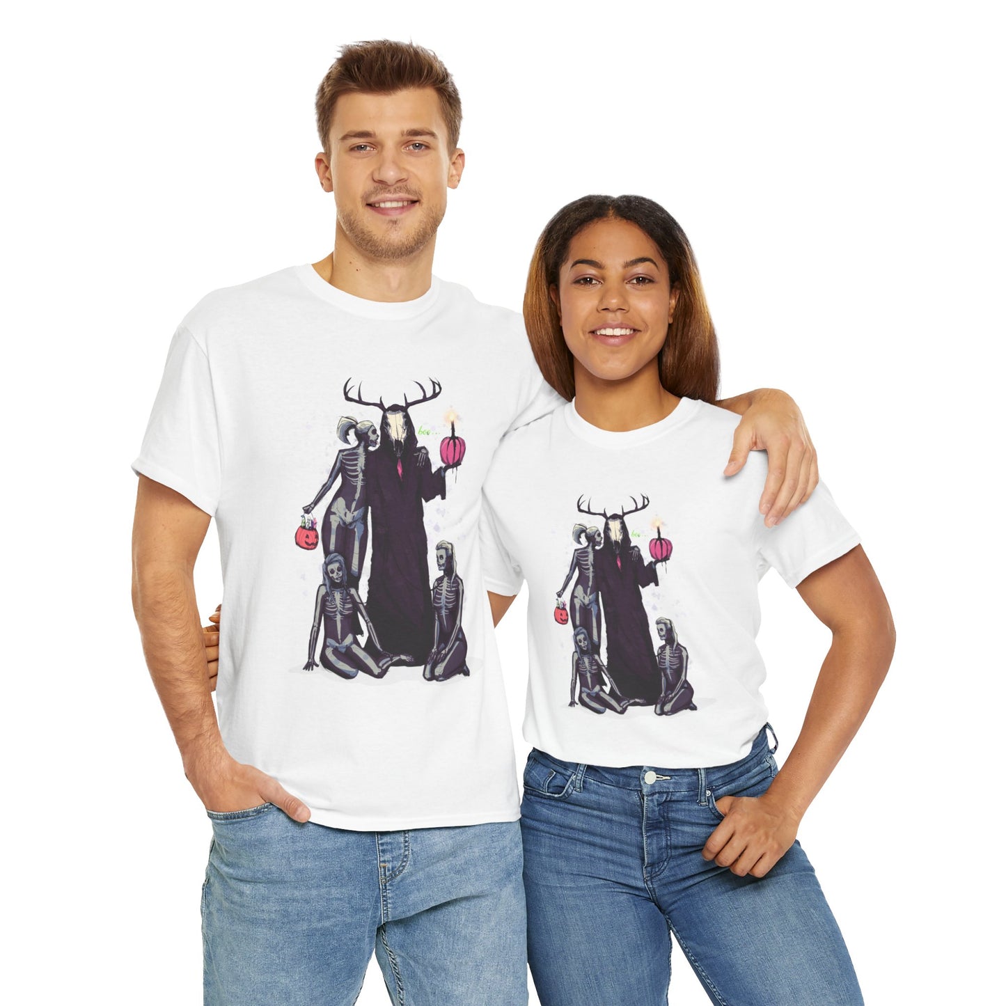 Deer Daddy Series 6: Spooky Season Unisex Heavy Cotton Tee