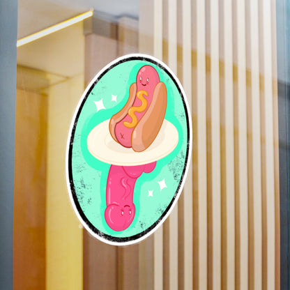 Ceramic Plate Kiss-Cut Vinyl Decal
