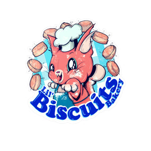 Lil Biscuits Kiss-Cut Vinyl Decal