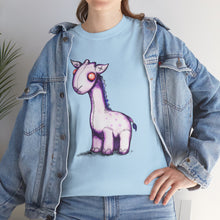 Plushie Giraffe Unisex Heavy Cotton Tee