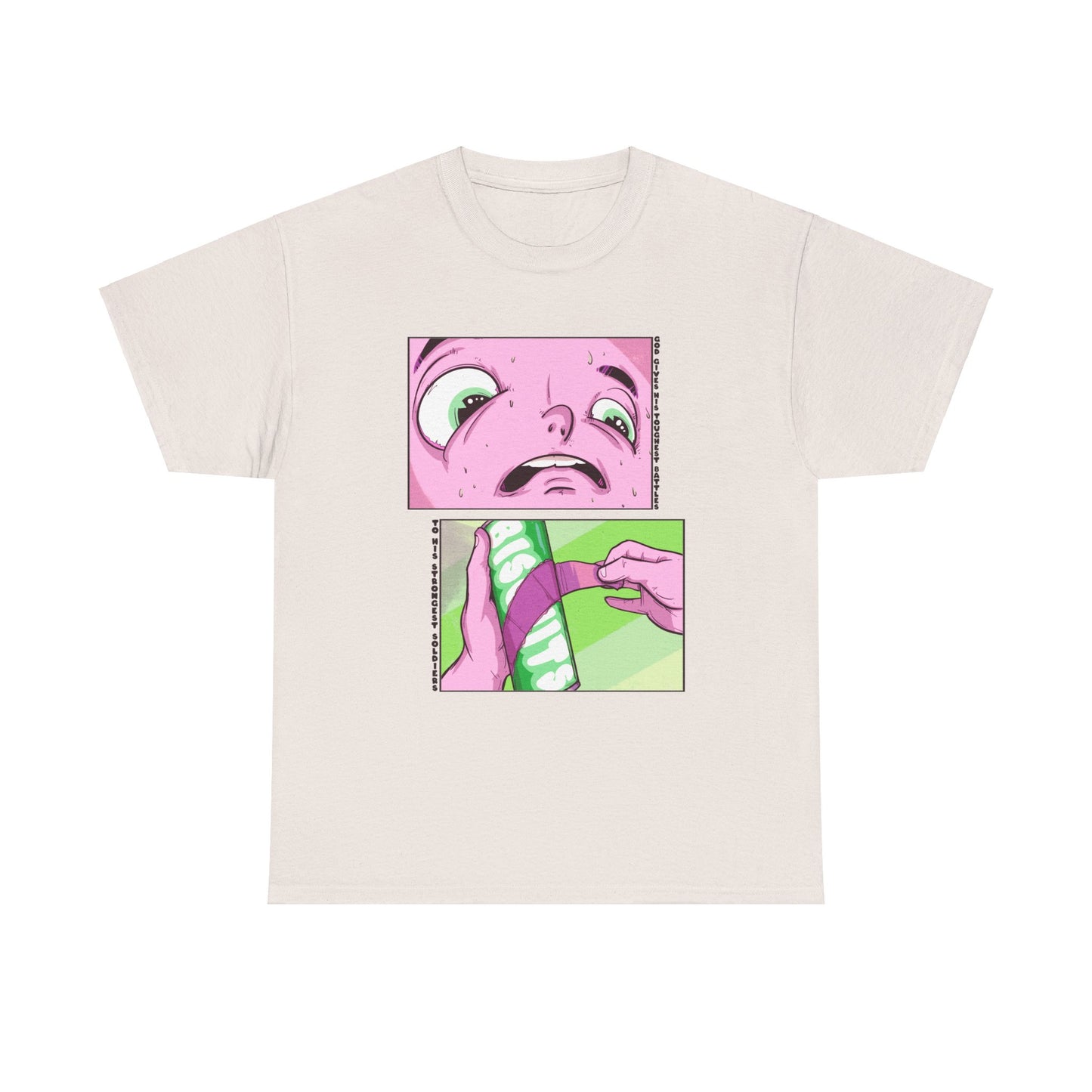 Biscuit Battle Unisex Heavy Cotton Tee