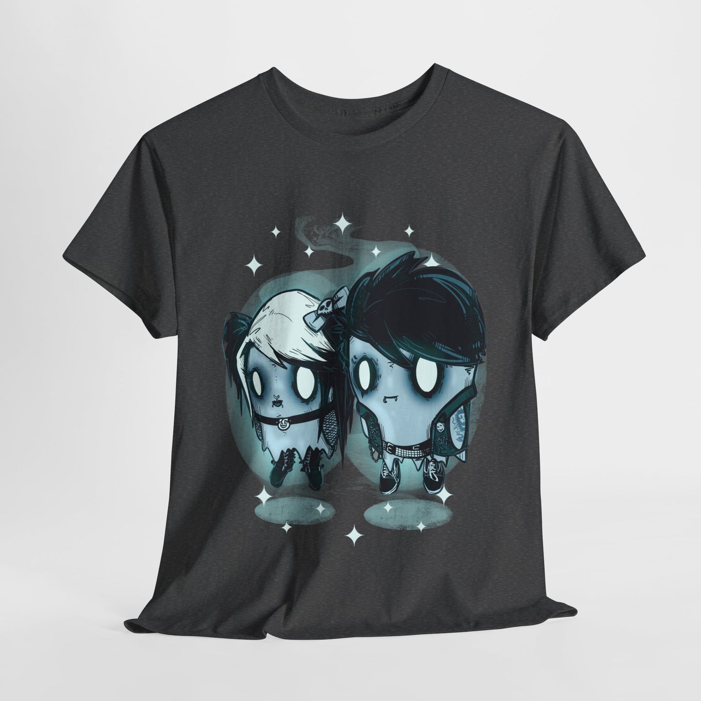 Emo Ghosts Unisex Heavy Cotton Tee
