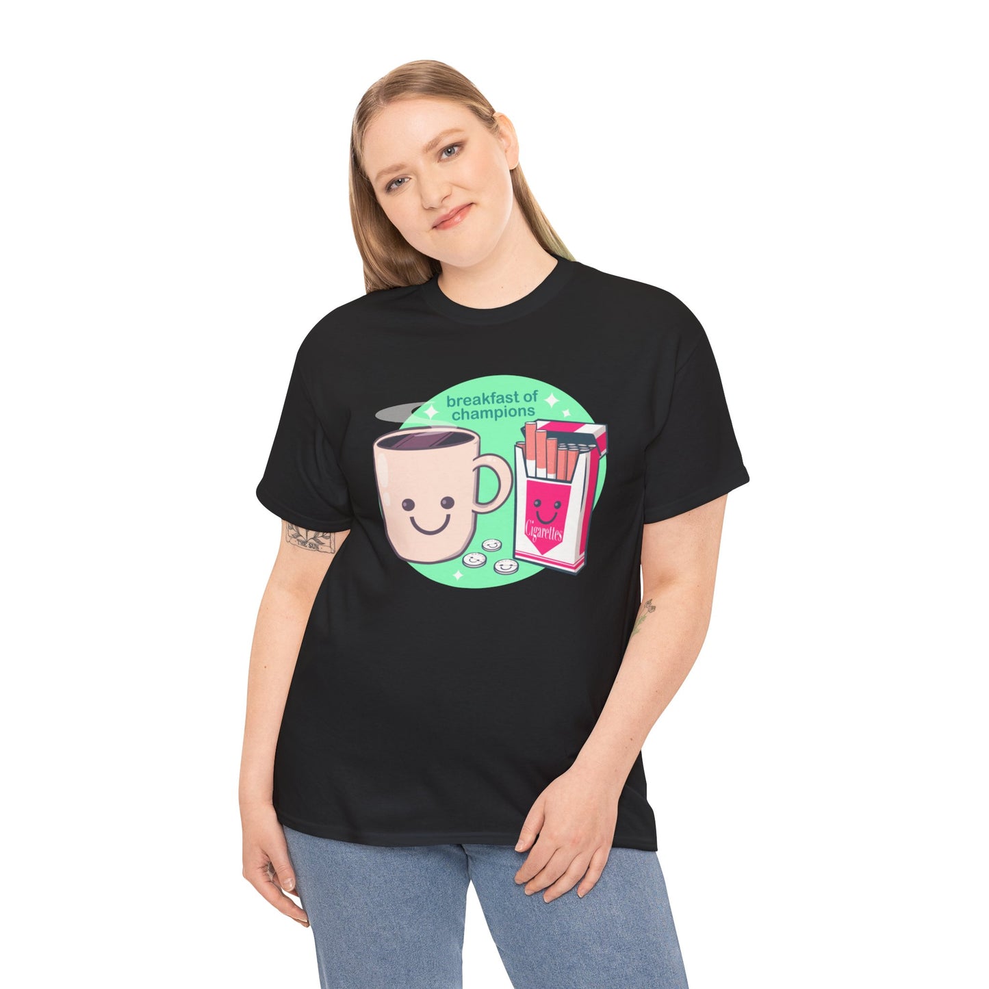 Breakfast of Champions Unisex Heavy Cotton Tee
