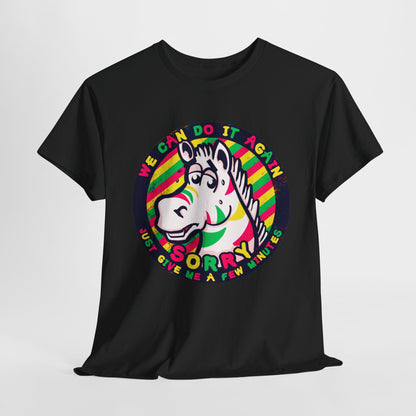 Premature Zebra Unisex Heavy Cotton Tee