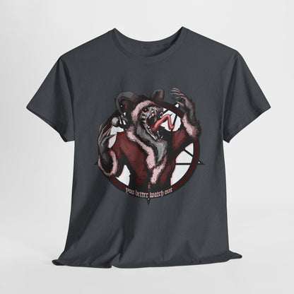 You Better Watch Out Unisex Heavy Cotton Tee