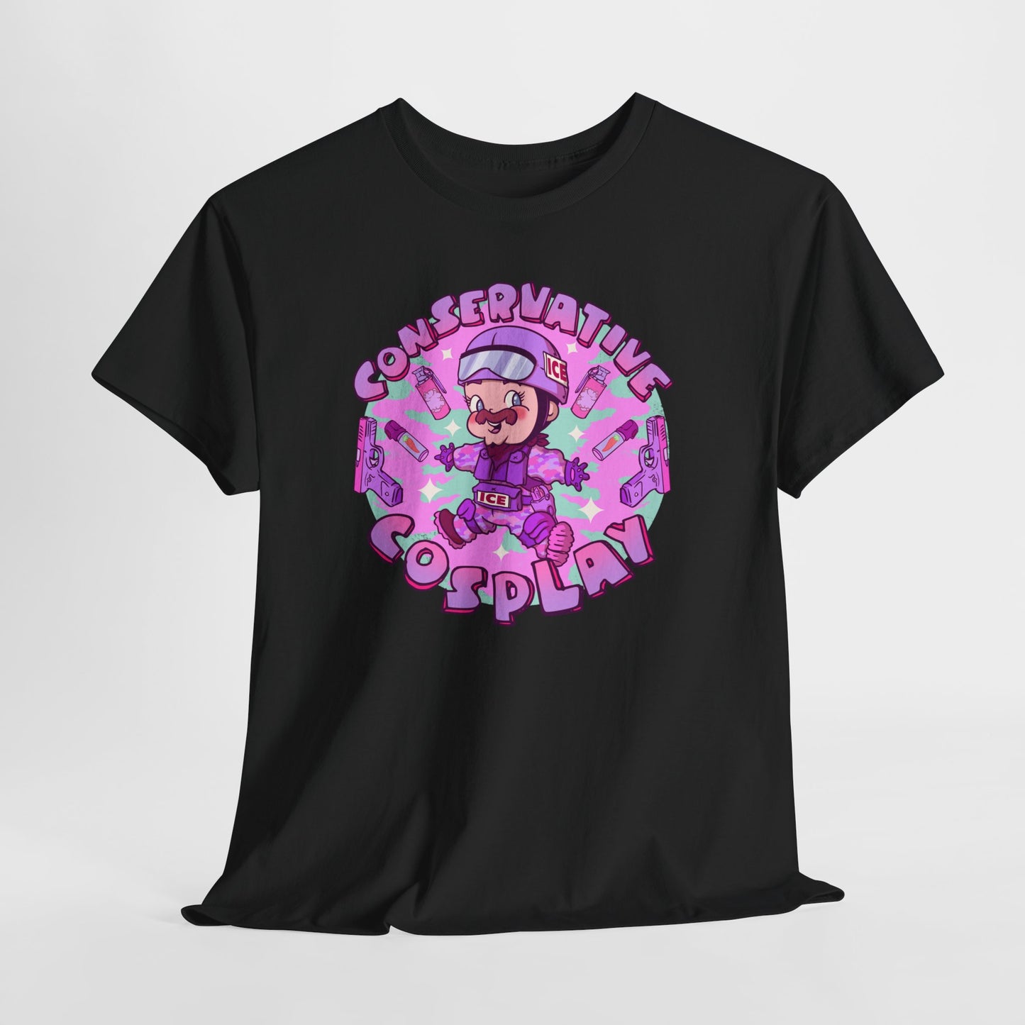 Conservative Cosplay Unisex Heavy Cotton Tee