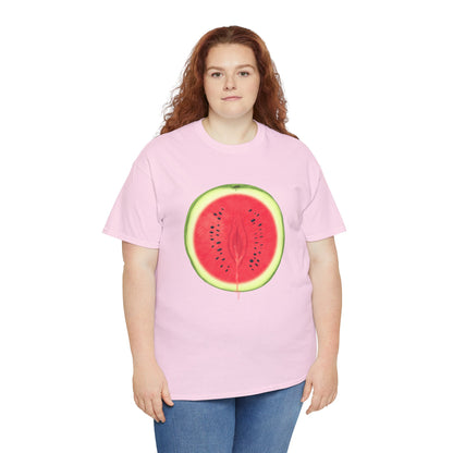 Juicy Watermelon Unisex Heavy Cotton Tee
