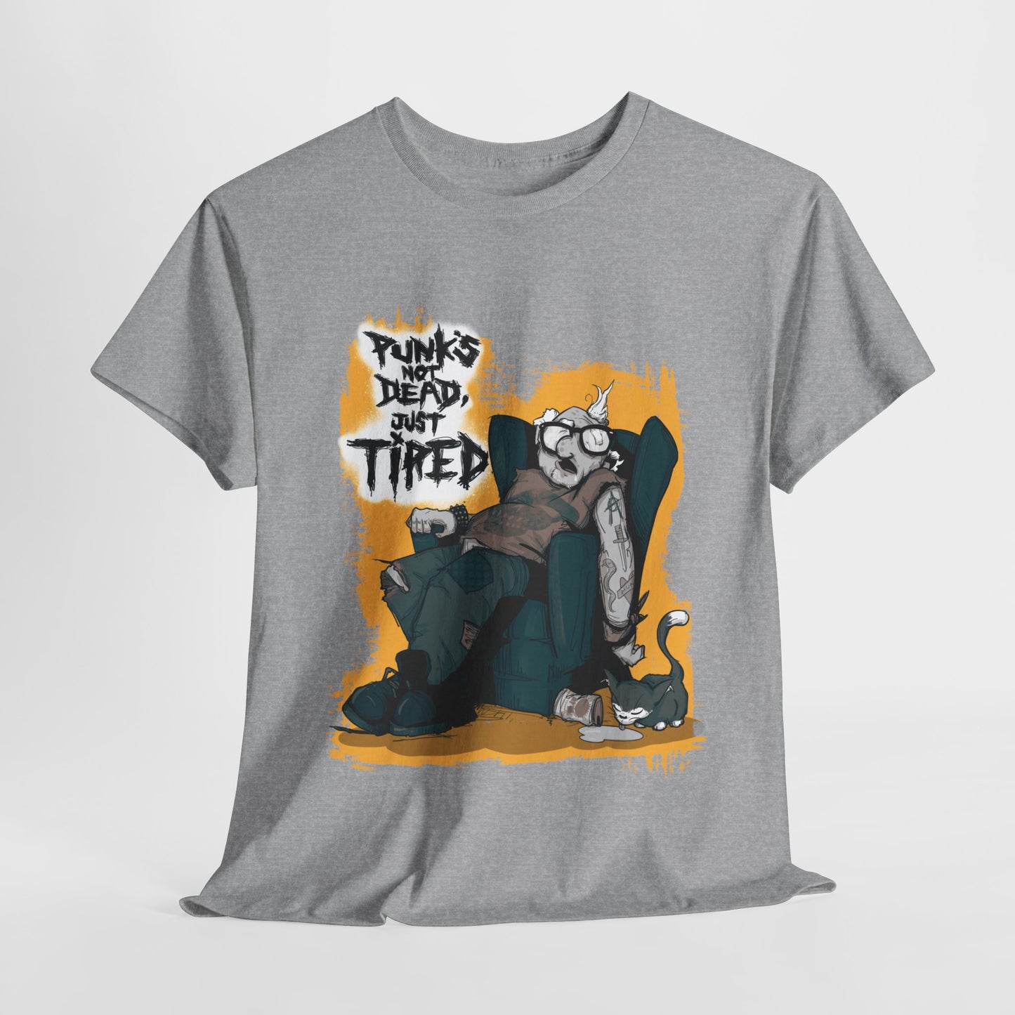 Old Punk Unisex Heavy Cotton Tee