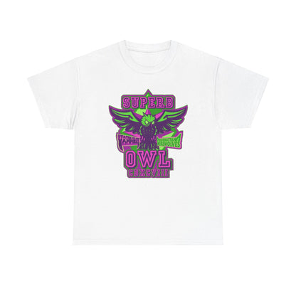Superb Owl Unisex Heavy Cotton Tee