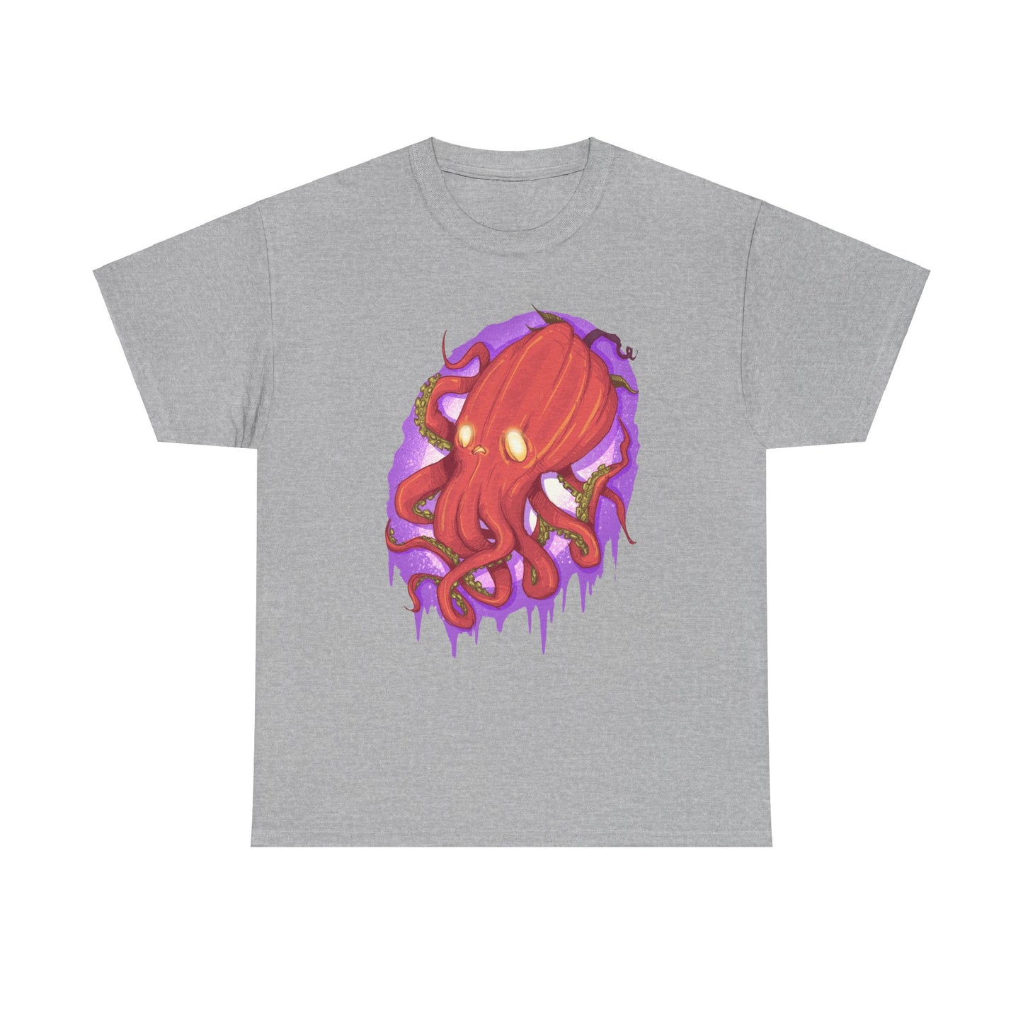 Octopumpkin Unisex Heavy Cotton Tee
