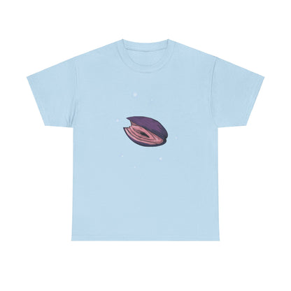 Pink Clam Unisex Heavy Cotton Tee