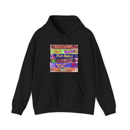 Adult 90s VHS Unisex Heavy Blend Hooded Sweatshirt