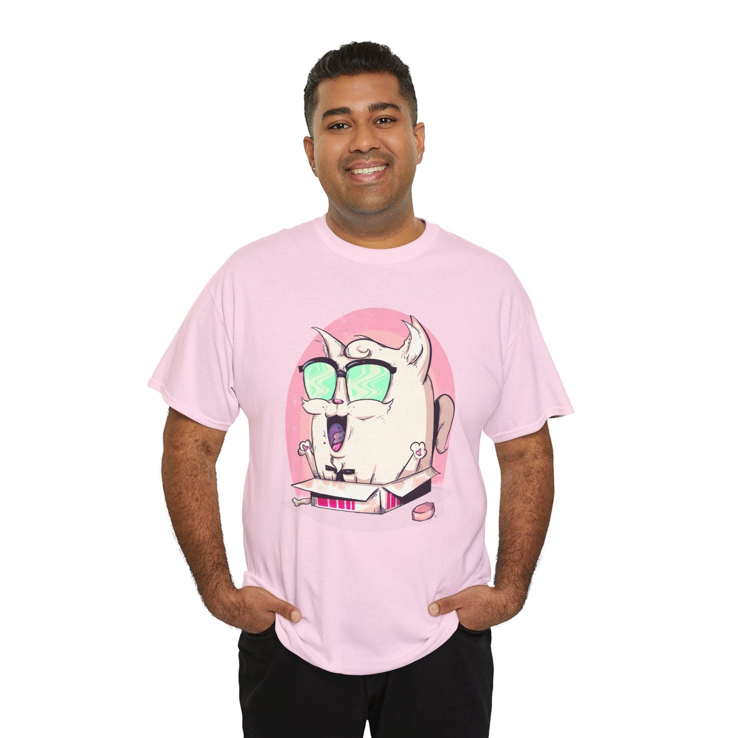 Chicken Box Unisex Heavy Cotton Tee