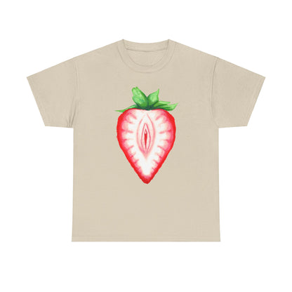 Juicy Strawberry Unisex Heavy Cotton Tee