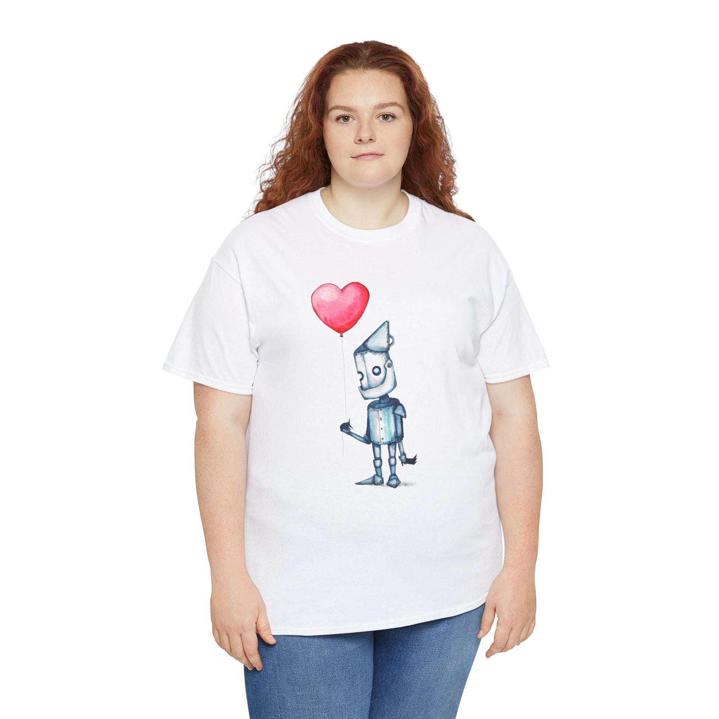 Tinman Gets A Heart Unisex Heavy Cotton Tee